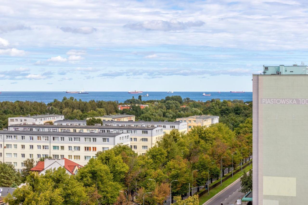 Seaview Apartment Gdansk Przymorze By Noclegi Renters Εξωτερικό φωτογραφία